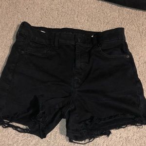 Black American Eagle shorts. Size 10.